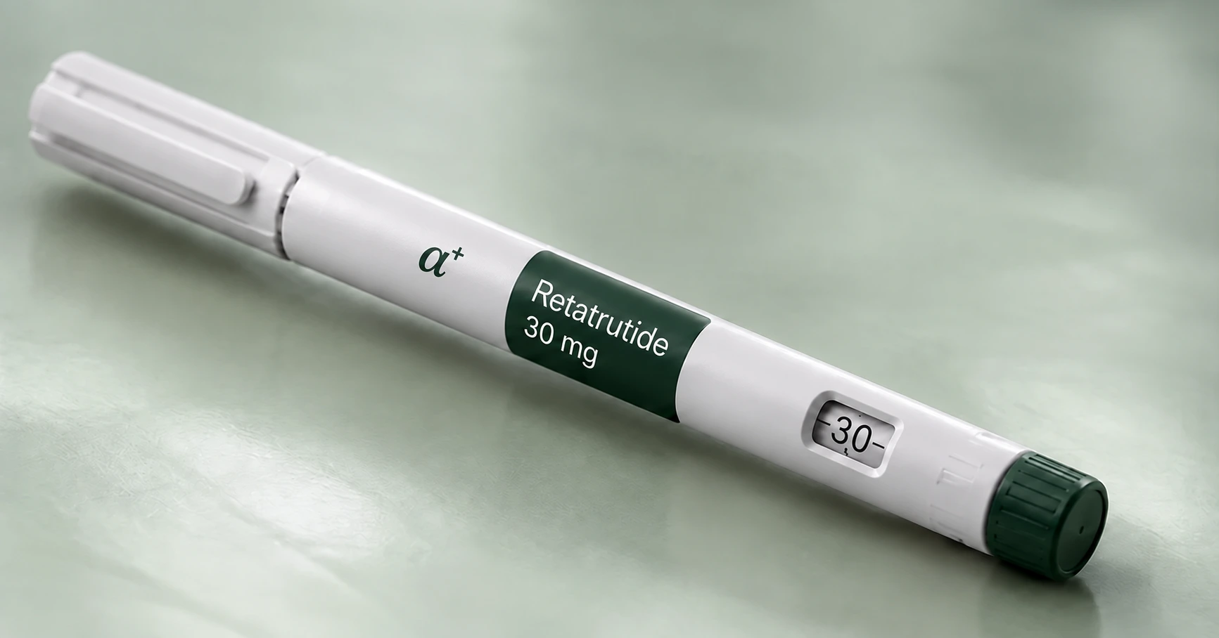 Fotorealistische Alpha Peptides injectiepen